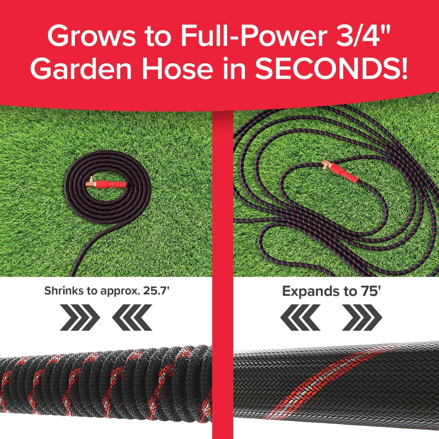 Pocket Hose Ballistic: Ultra-Durable Expandable Garden Hose