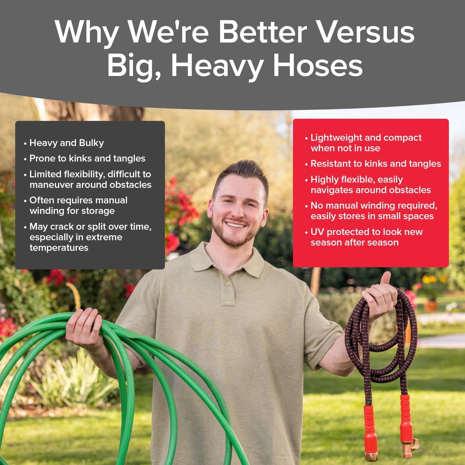 Pocket Hose Ballistic: Ultra-Durable Expandable Garden Hose