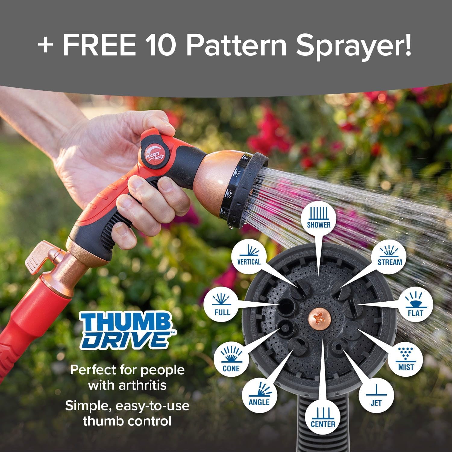 Pocket Hose Ballistic: Ultra-Durable Expandable Garden Hose