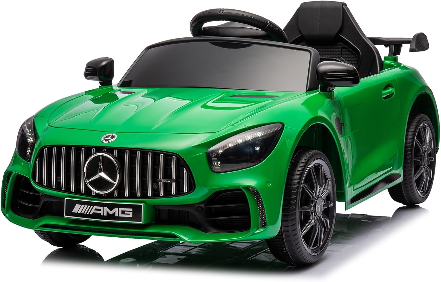 Licensed Mercedes-Benz AMG GTR 12V Kids Ride-On Car with Parent Remote Control